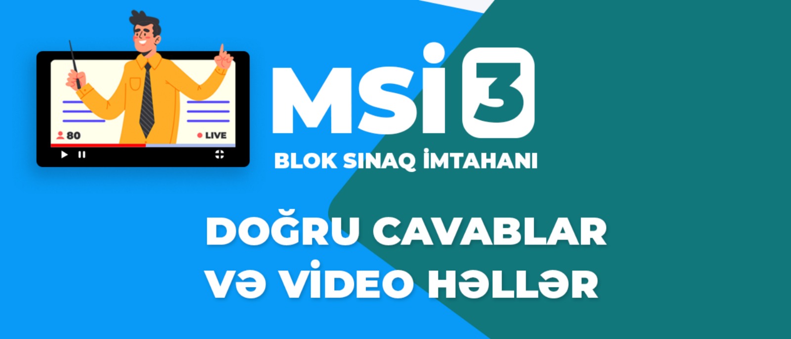 Mövzu (Blok) sınaq imtahan - 3 (2025-2026)